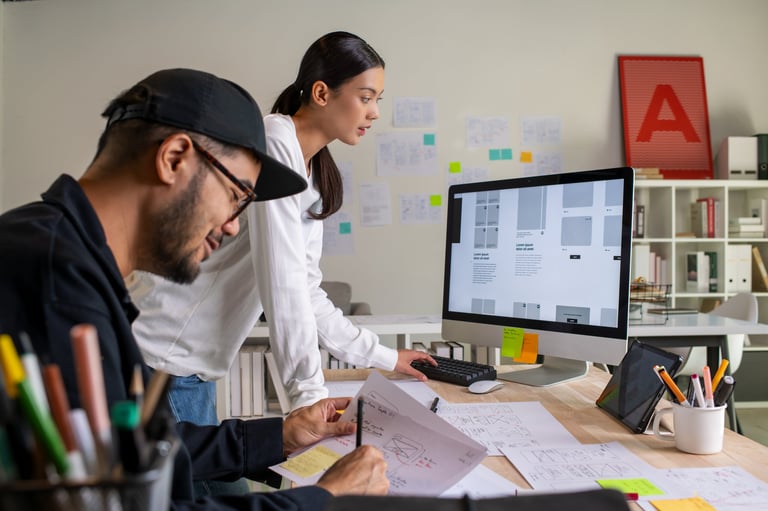 Website preview example